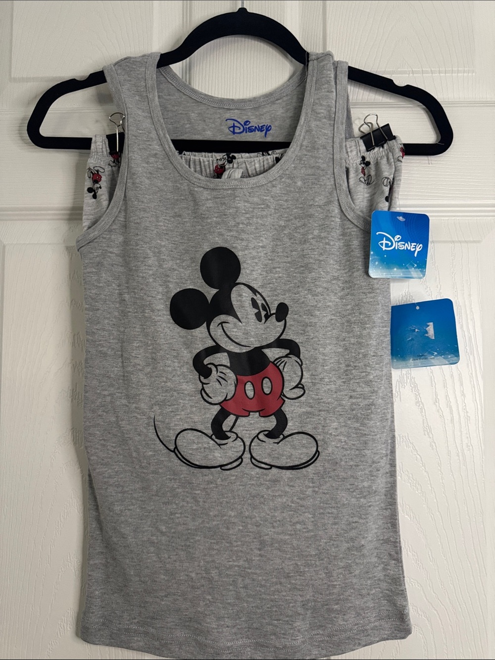 Disney Gray Tank with Classic Mickey Front Graphic